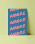 POSTKARTE - AMORE AMORE AMORE