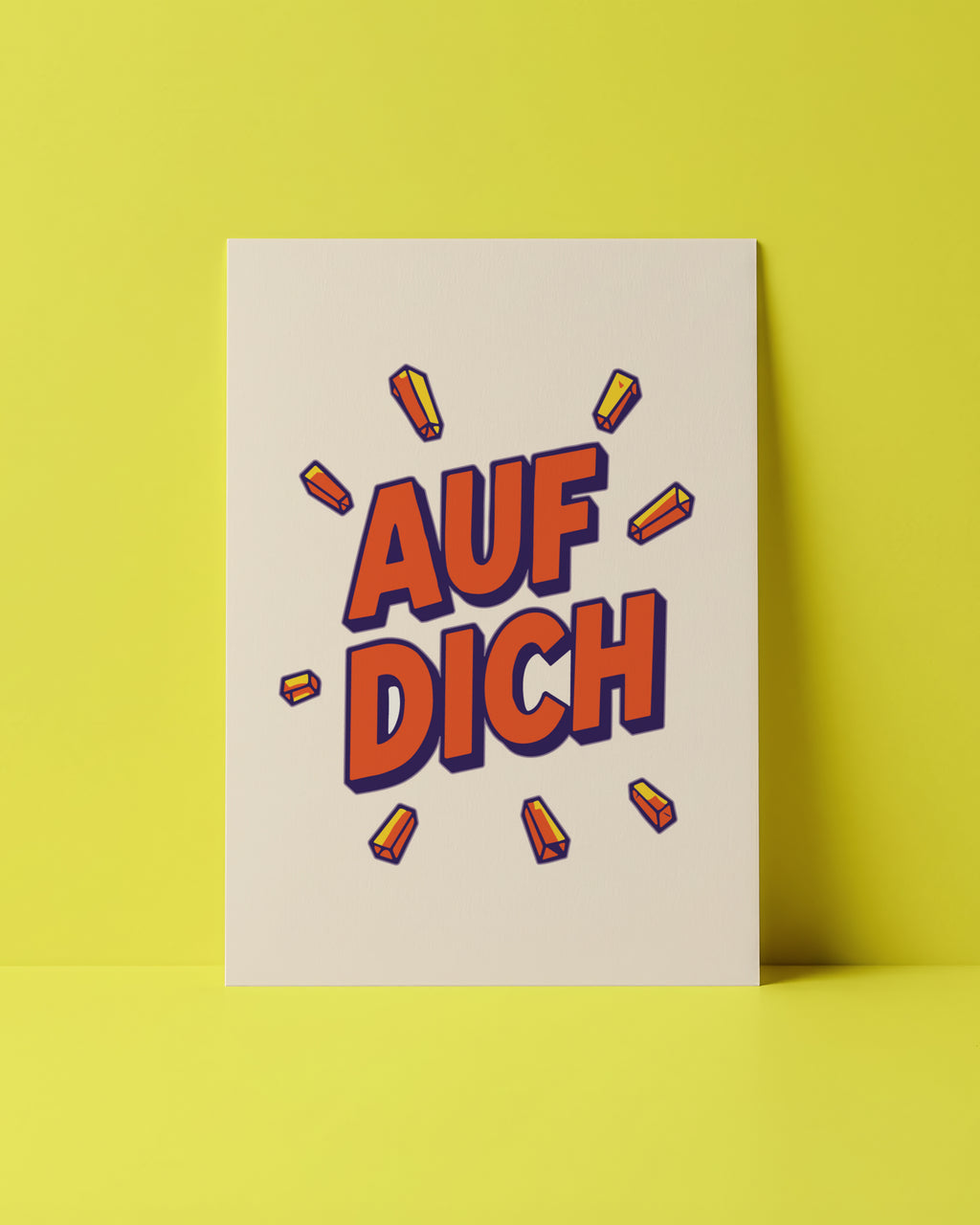 POSTKARTE - AUF DICH