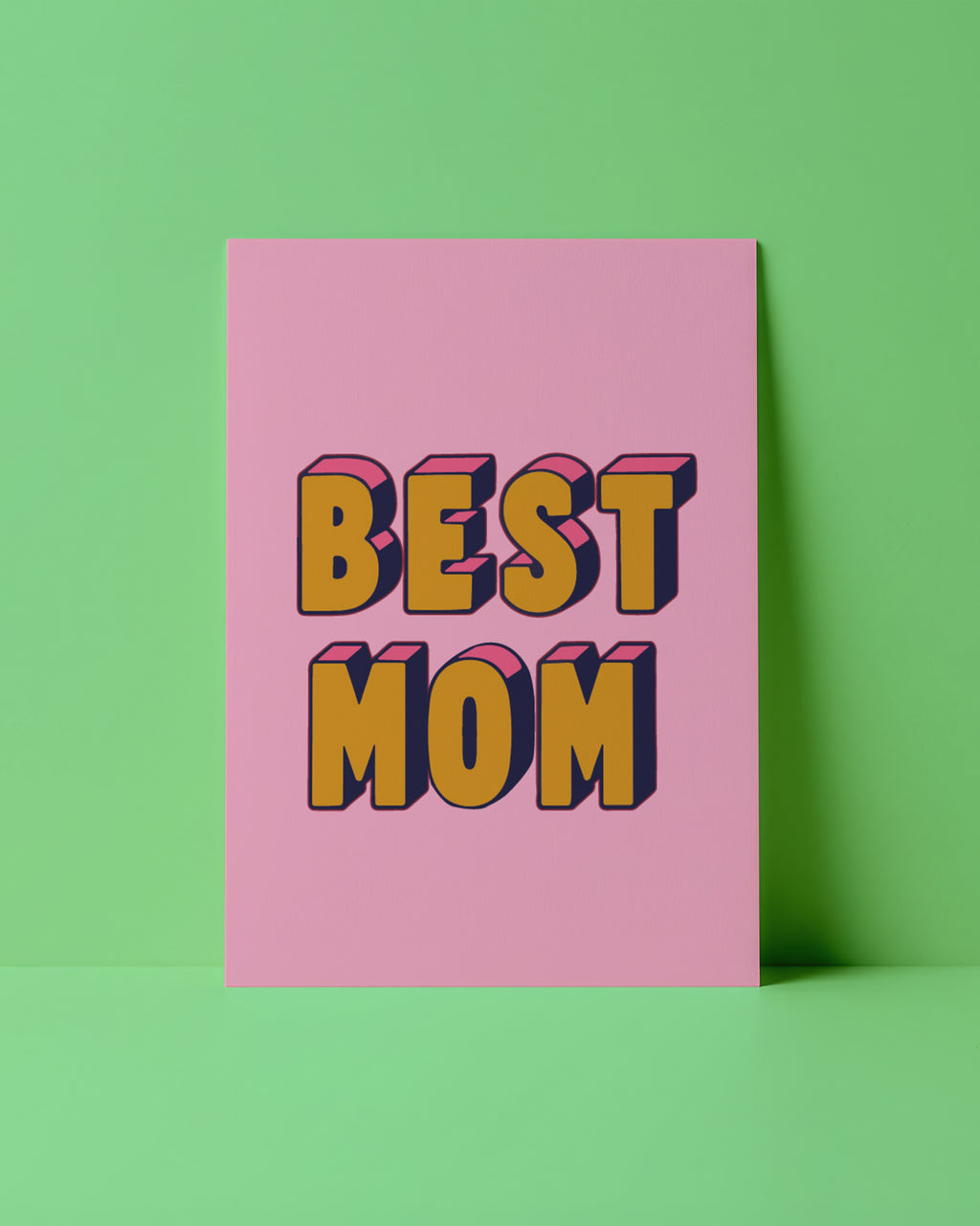 POSTKARTE - BEST MOM