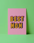 POSTKARTE - BEST MOM