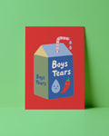 POSTKARTE - BOYS TEARS