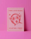 POSTKARTE - I AM BROKE