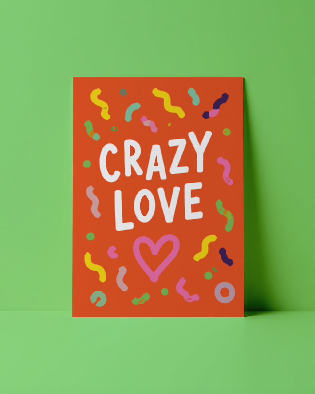POSTKARTE - CRAZY LOVE