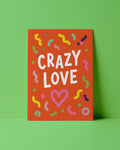 POSTKARTE - CRAZY LOVE