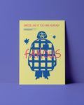 POSTKARTE - DRESS LIKE YOU ARE ALREADY FAMOUS