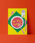 POSTKARTE - DU BIST SUPPER