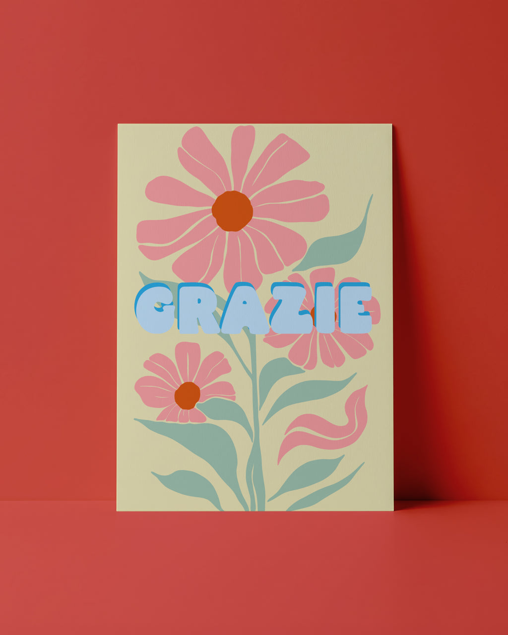 POSTKARTE - GRAZIE