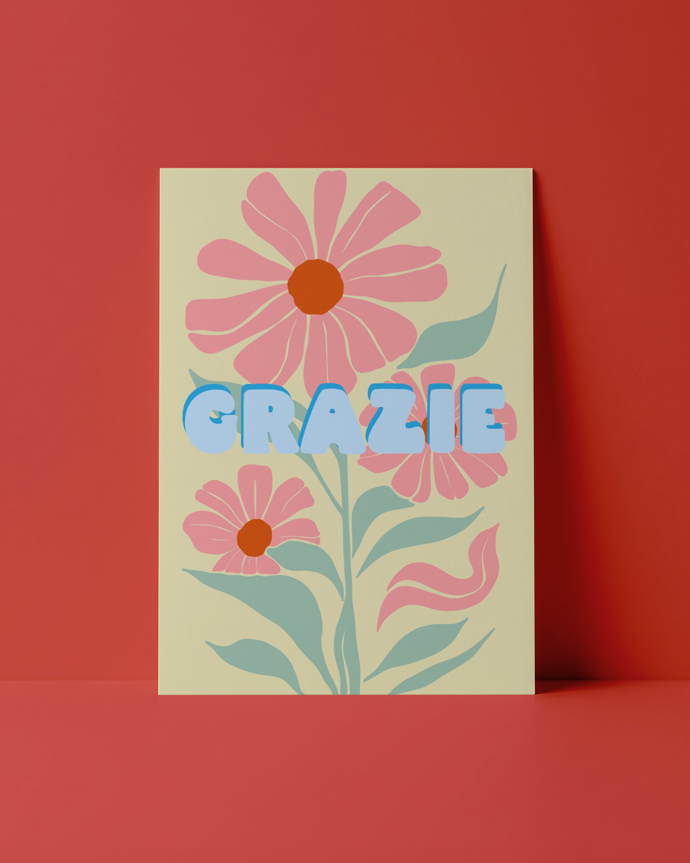POSTKARTE - GRAZIE