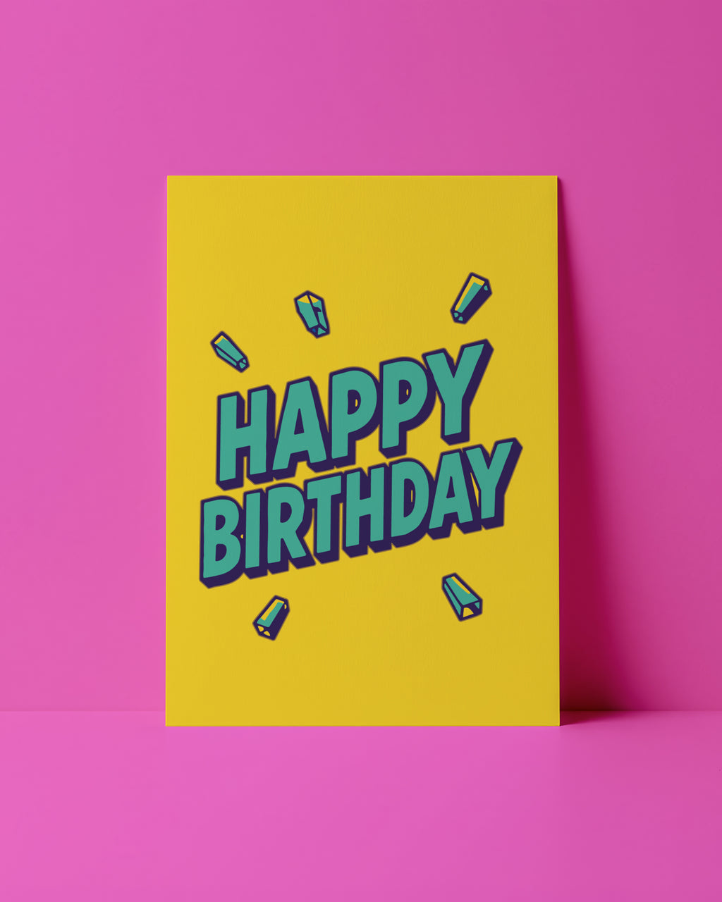 POSTKARTE - HAPPY BIRTHDAY