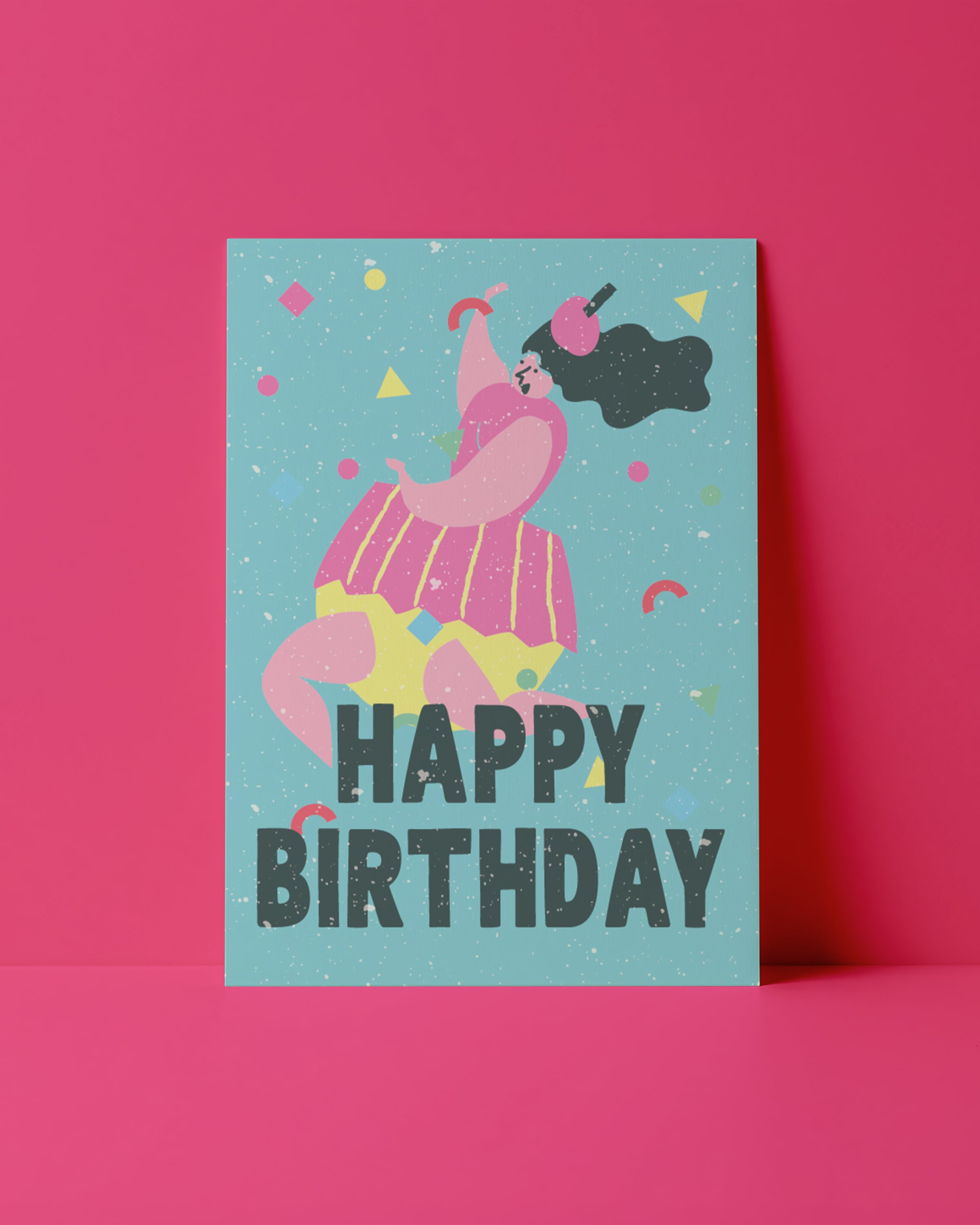 POSTKARTE - HAPPY BIRTHDAY