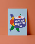 POSTKARTE - HEUTE IST EIN SÜSSER TAG