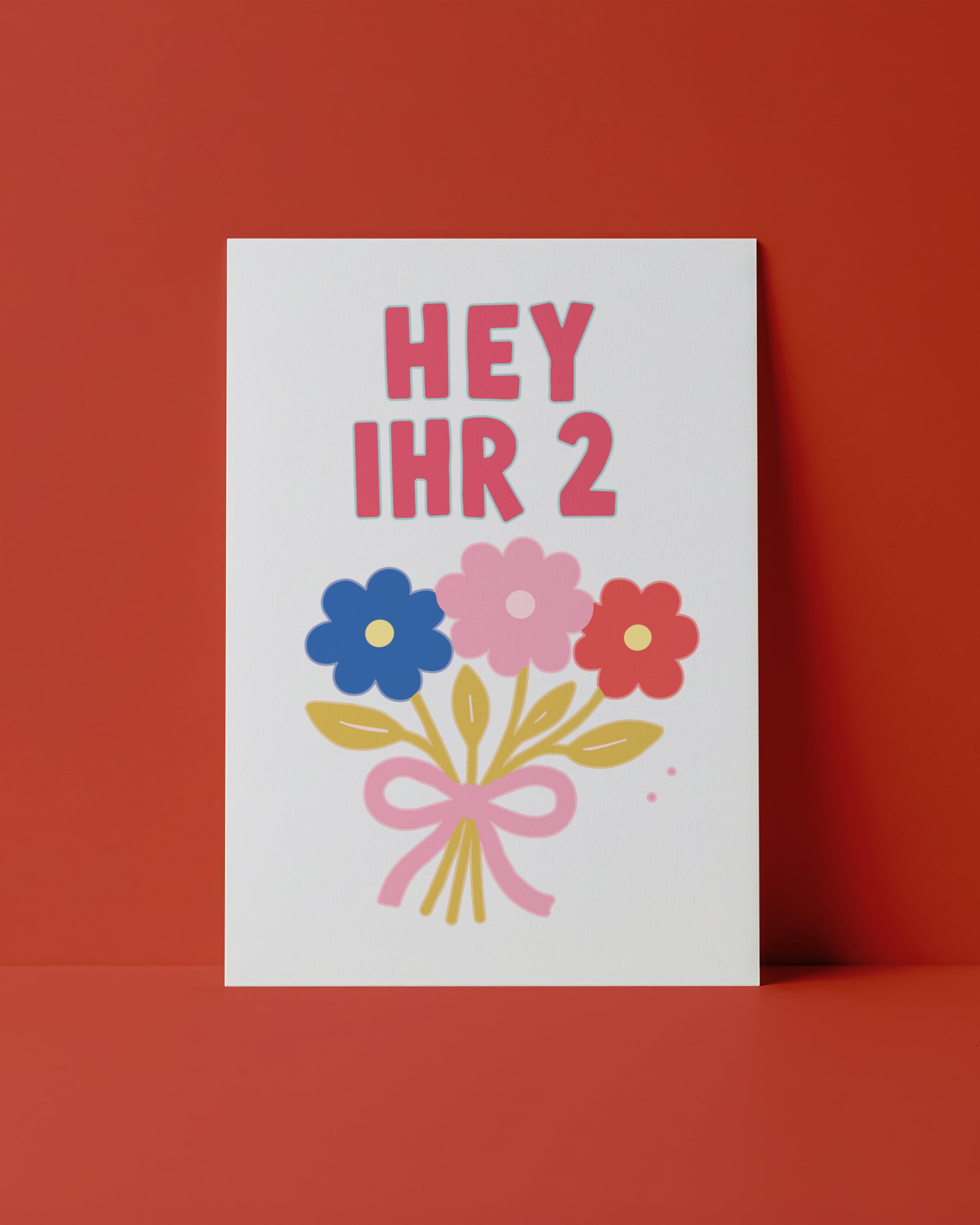 POSTKARTE - HEY IHR 2