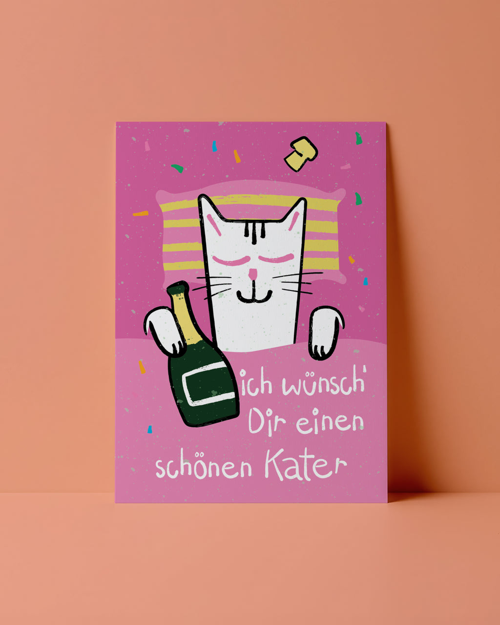 POSTKARTE - SCHÖNER KATER