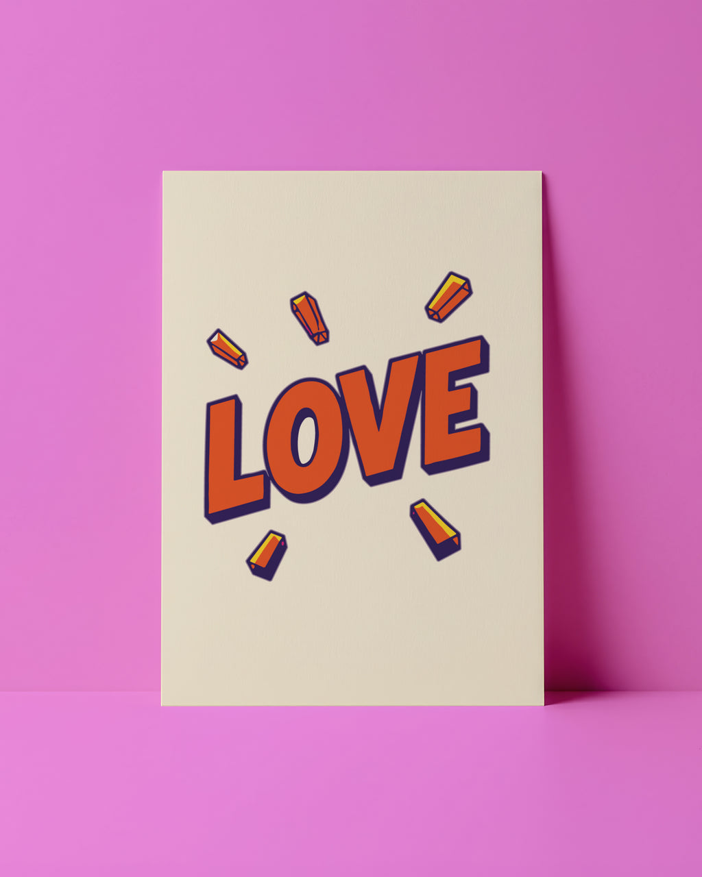 POSTKARTE - LOVE