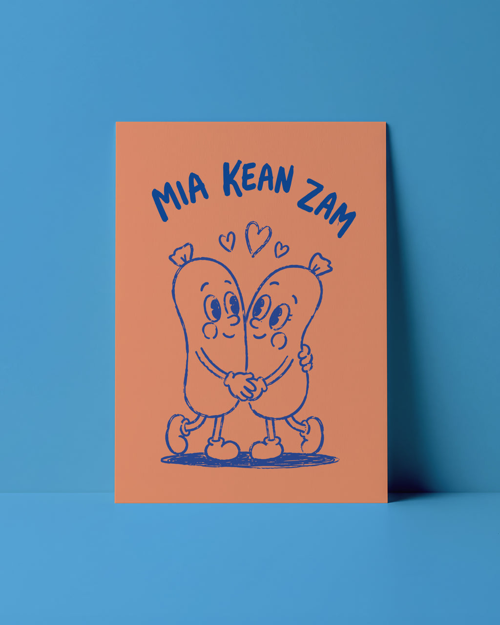 POSTKARTE - MIA KEAN ZAM