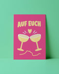 POSTKARTE - AUF EUCH