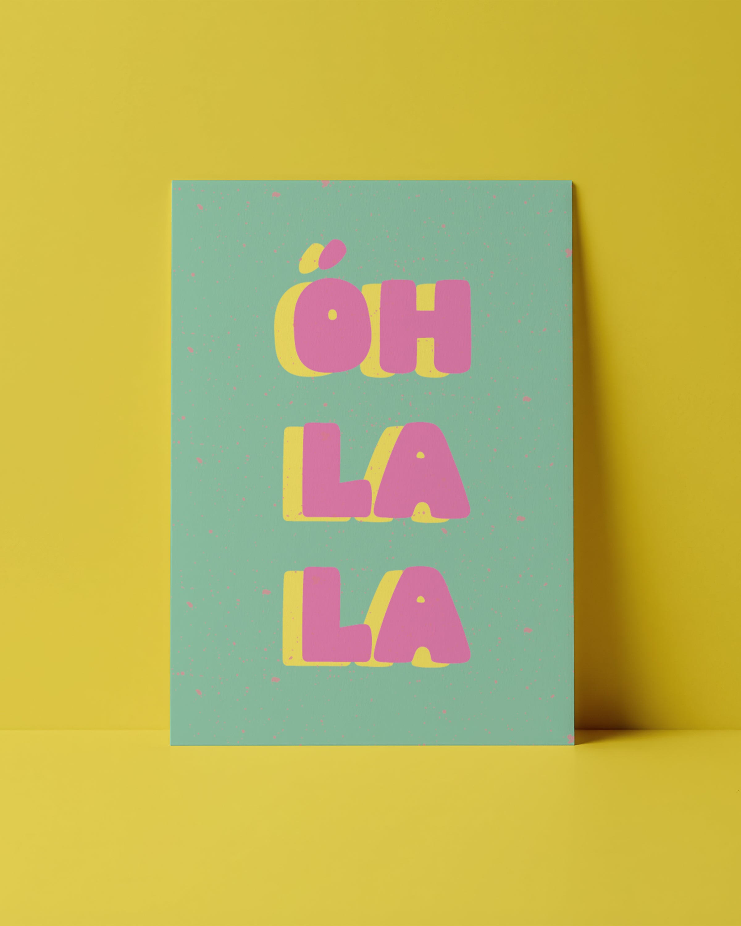 POSTKARTE - OH LA LA