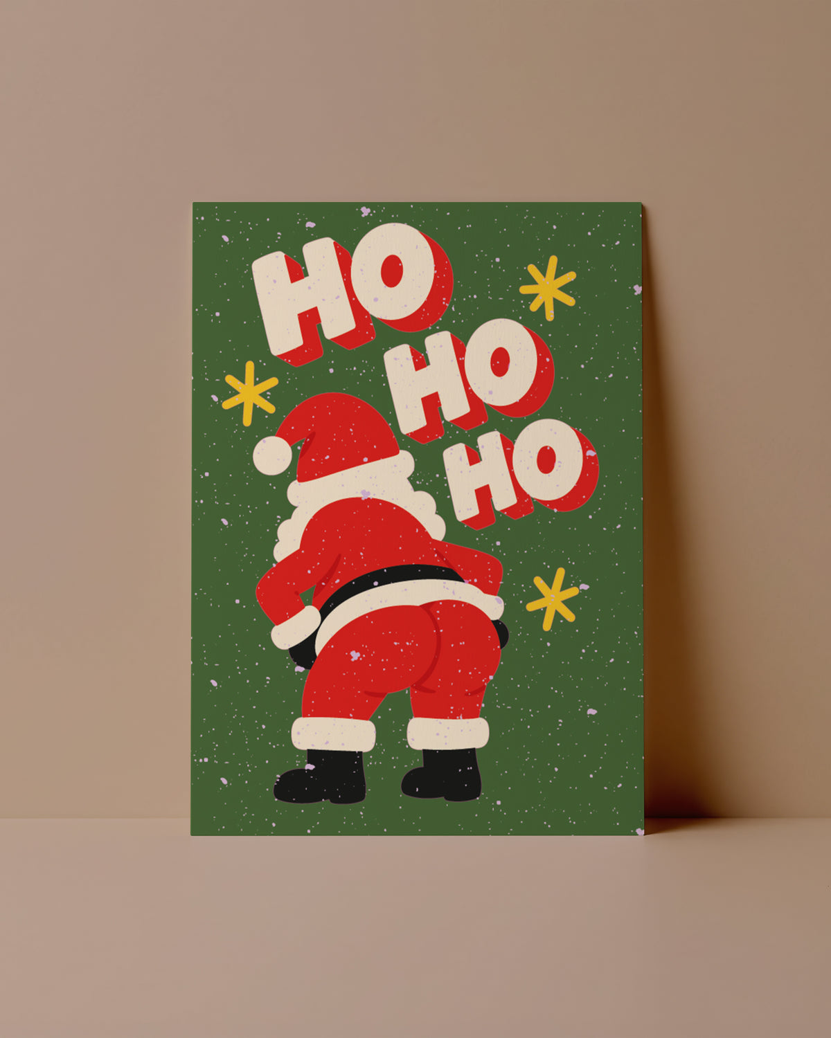 POSTKARTE- HO HO HO POPO
