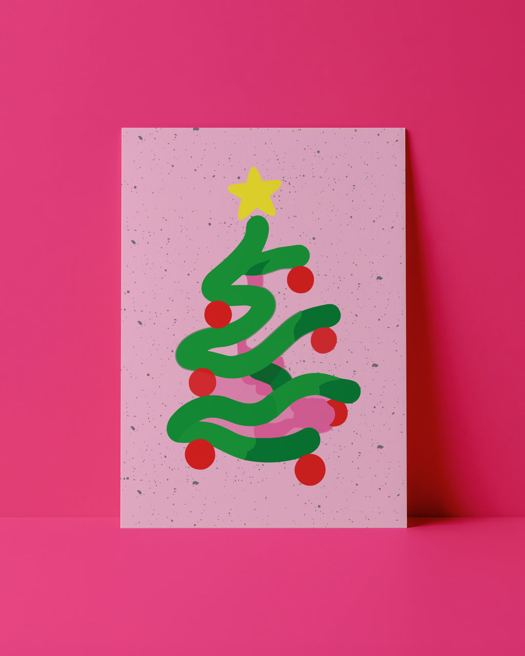 POSTKARTE - ROSA TANNE